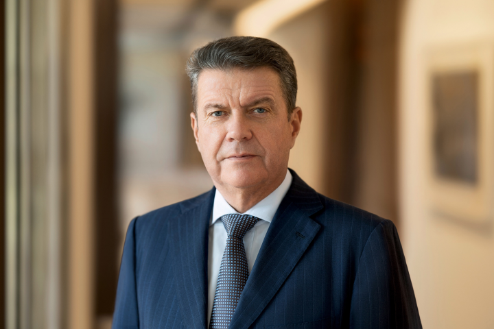 Colm Kelleher, le président du conseil d'administration d'UBS - Ruetschi/ROPI-REA