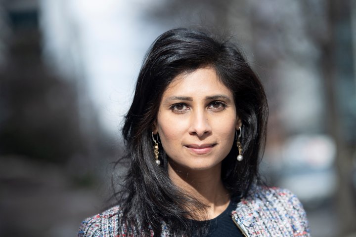 Gita Gopinath, directrice générale adjointe du FMI (Brendan Smialowski/AFP)