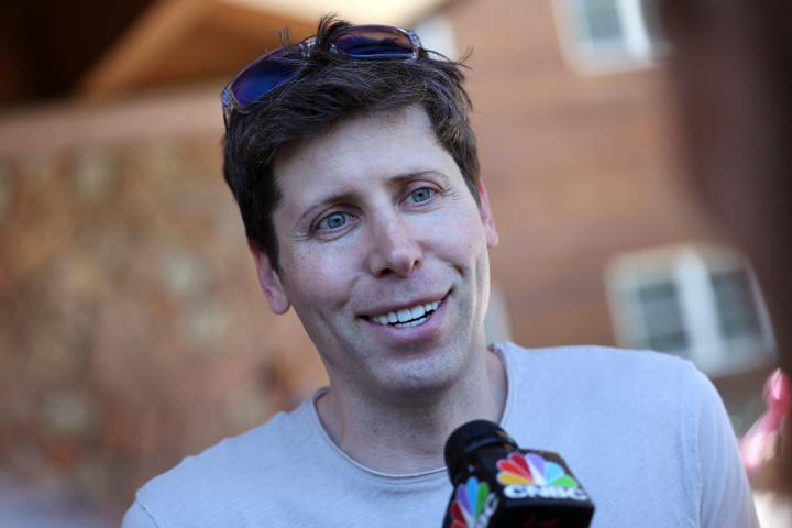 Sam Altman (Photo by Kevin Dietsch / GETTY IMAGES NORTH AMERICA / Getty Images via AFP)