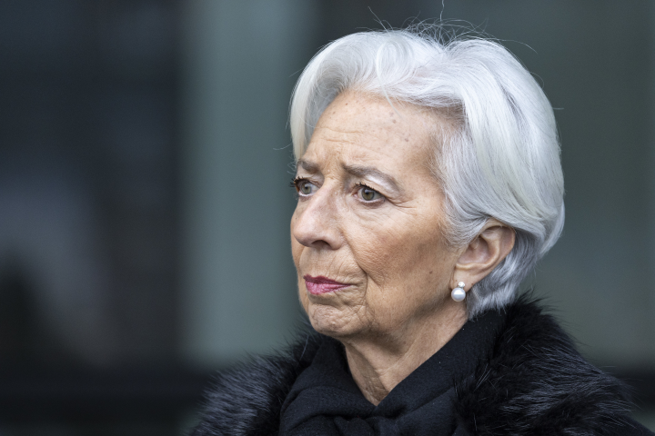 Christine Lagarde, présidente de la Banque centrale européenne - Hannes P Albert/ZUMA Press/ZUMA