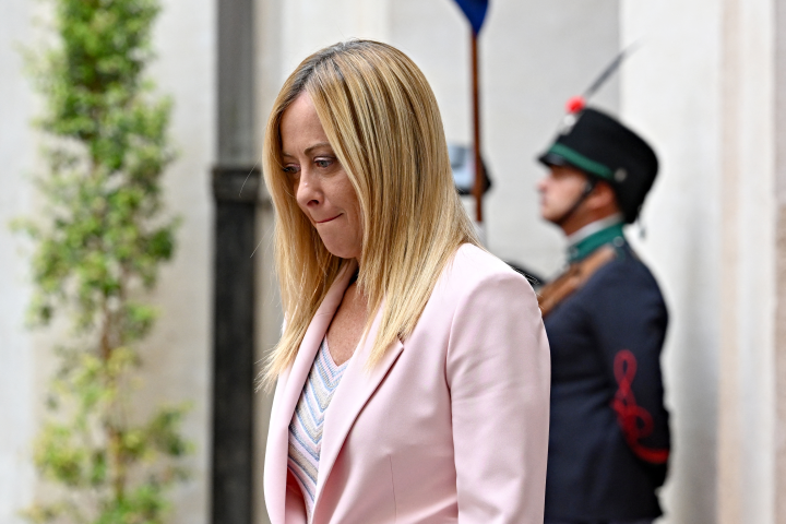 Giorgia Meloni, Première ministre de l'Italie - Andreas SOLARO / AFP