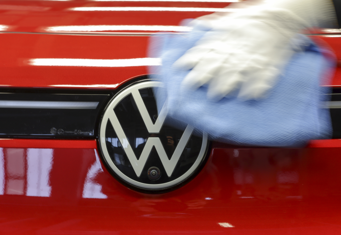 Le groupe automobile allemand Volkswagen a enregistré une forte hausse de ses ventes en octobre - Jan Woitas/ZUMA Press/ZUMA/REA