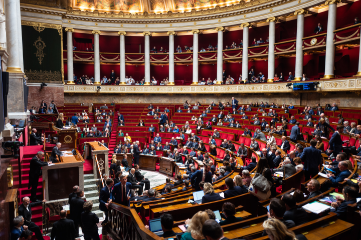 Hémicycle Assemblée nationale ( Romain GAILLARD/REA)