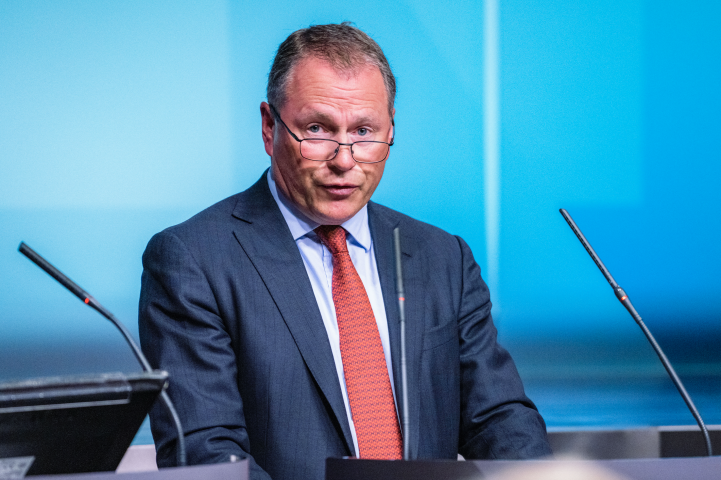 Nicolai Tangen, directeur général du Fonds norvégien - Håkon Mosvold Larsen / NTB Scanpix / AFP