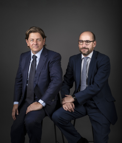 Antoine Flamarion et Mathieu Chabran, les cofondateurs de Tikehau Capital - DR