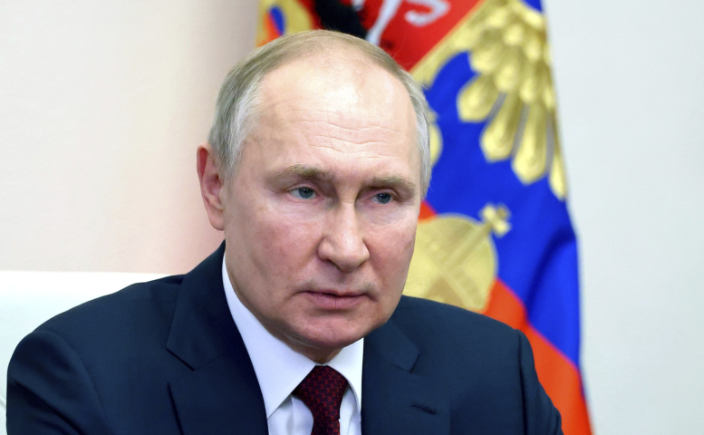 Vladimir Poutine, président de la Russie (Mikhail Klimentyev/Kremlin Pool/ZUMA/REA)