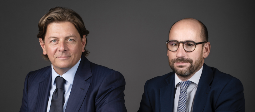 Mathieu Chabran et Antoine Flamarion, co-fondateurs de Tikehau Capital (©Tikehau Capital) 