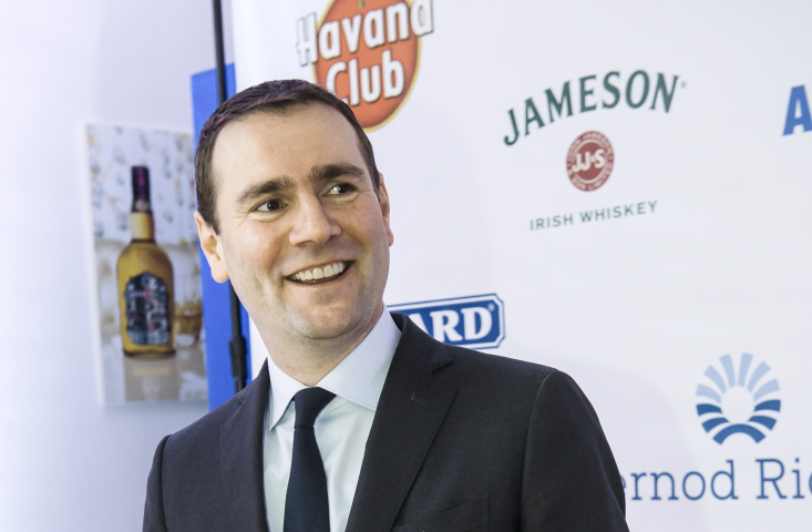 Alexandre Ricard, PDG du groupe Pernod Ricard (©Pascal SITTLER/REA)