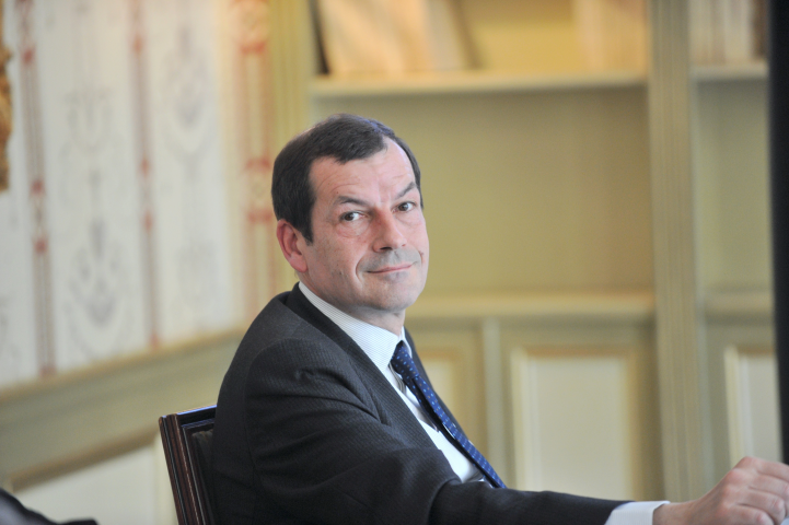 Thierry Derez, directeur général de Covéa (©Pascal SITTLER/REA)