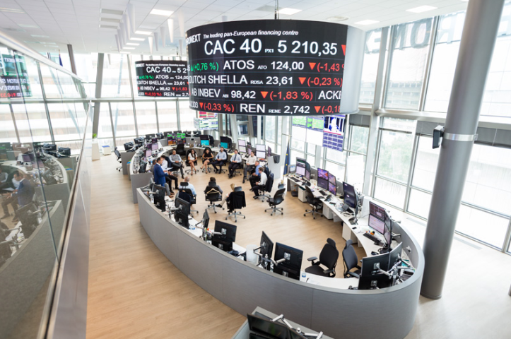 Euronext - salle marché - CAC 40 - Bourse - indices - IPO