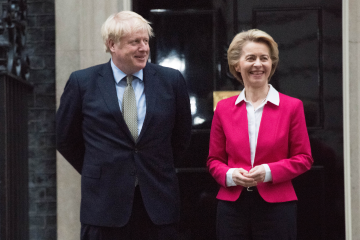 Visit of Ursula von der Leyen, President of the European Commission to the United Kingdom.
Meeting with Prime Minister Boris Johnson