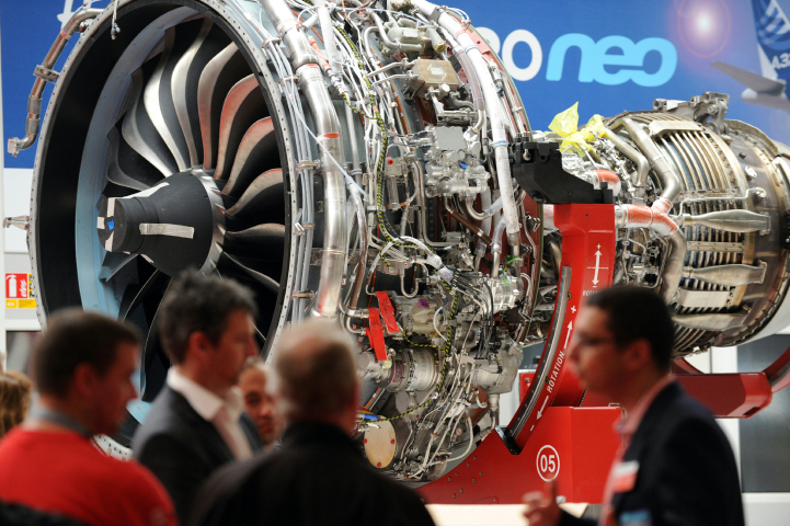 Le moteur LEAP-1A développé par CFM International - REMY GABALDA / AFP