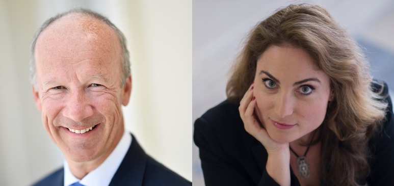 Thierry Delaporte et Kristell Rivaille (©Edenred)