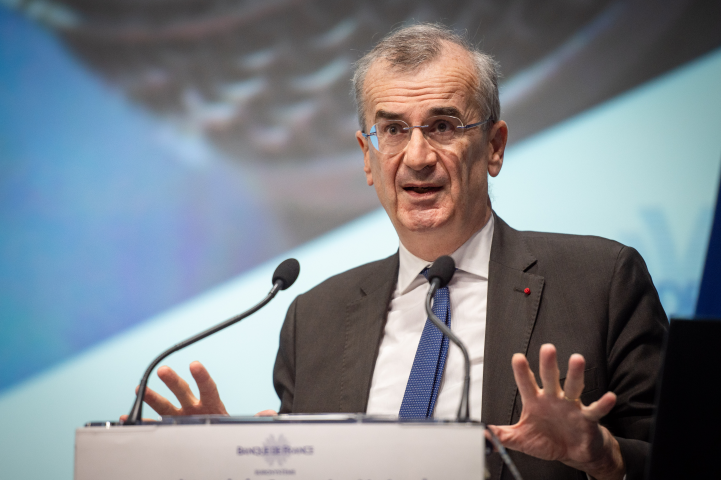 Francois Villeroy de Galhau, gouverneur de la Banque de France - Eric TSCHAEN/REA