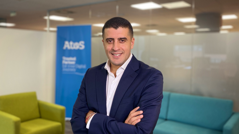 Nourdine Bihmane est promu directeur général d'Atos (crédit Atos)