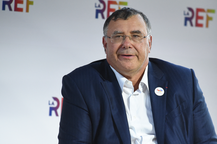Patrick Pouyanné ( Photo by Eric PIERMONT / AFP)