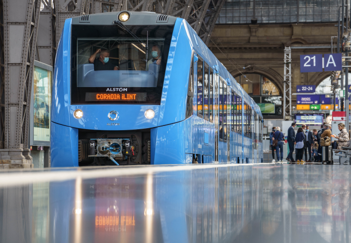 Trains Alstom - crédit FRANK RUMPENHORST / DPA / dpa Picture-Alliance via AFP