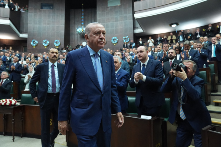 Les échanges avec la Turquie n'améliorent pas l'indice des échanges commerciaux pondéré par la démocratie pour l'UE. Photo by Metin Aktas / Anadolu via AFP