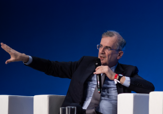 François Villeroy de Galhau, gouverneur de la Banque de France - Ugo Padovani / Hans Lucas / Hans Lucas via AFP
