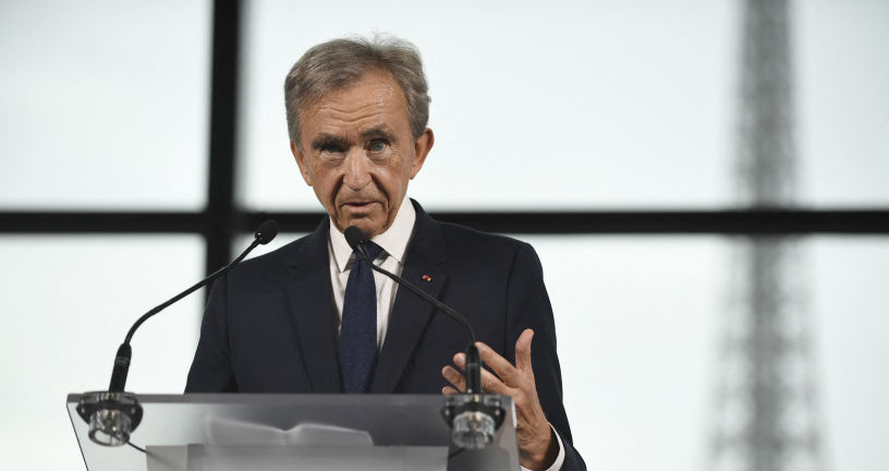 Bernard Arnault, le président-directeur général de LVMH - AFP