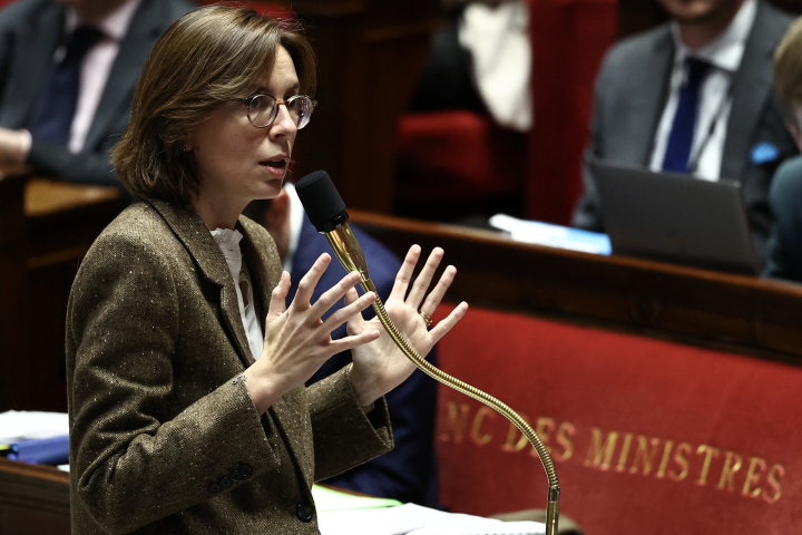 Amélie de Montchalin, ministre des Comptes publics - Anne-Christine POUJOULAT / AFP