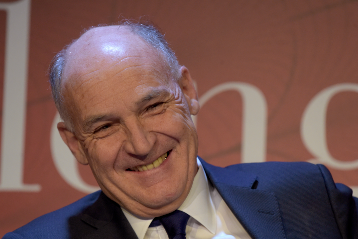 Pierre-André de Chalendar, le président du conseil d'administration de Saint-Gobain - Photo by ERIC PIERMONT / AFP