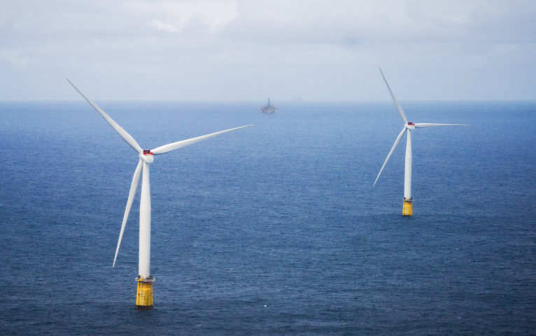 Éoliennes en mer. Ole Berg-Rusten / NTB / AFP