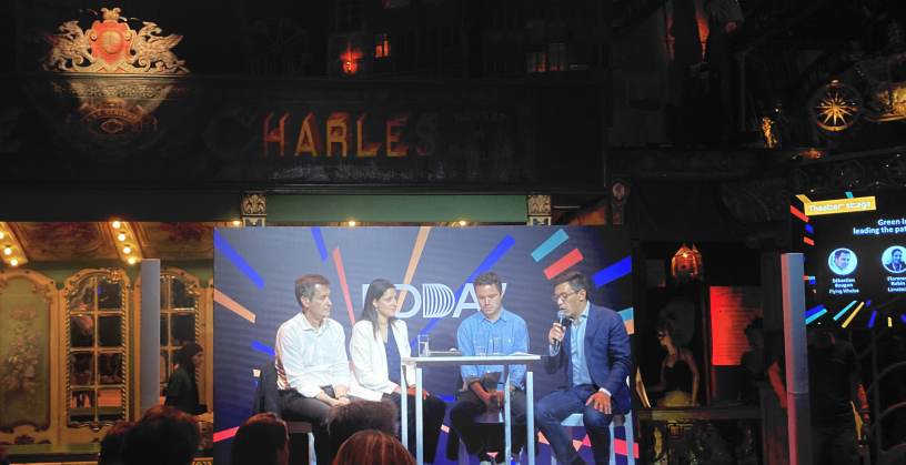 Sébastien Bougon, Florence Robin, Antoine Veret et Jean-Philippe Thierry (DR)