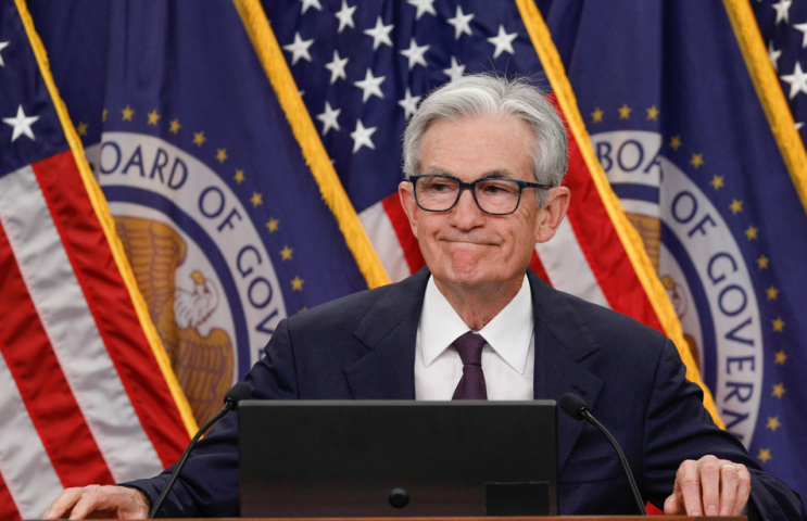 Jerome Powell, président de la Fed - Yasin Ozturk / ANADOLU / Anadolu via AFP