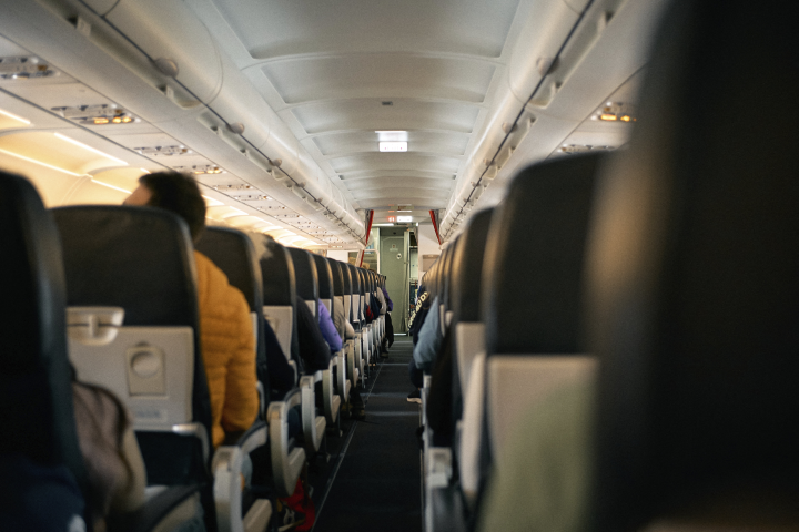Passagers à bord d’un avion Air France - BENOIT DURAND / HANS LUCAS / HANS LUCAS VIA AFP