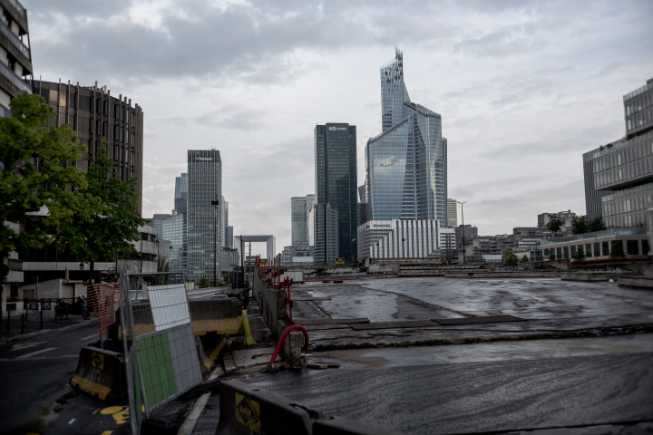 La Défense et le siège d’Euler Hermes France - ARTHUR NICHOLAS ORCHARD / HANS LUCAS / HANS LUCAS VIA AFP