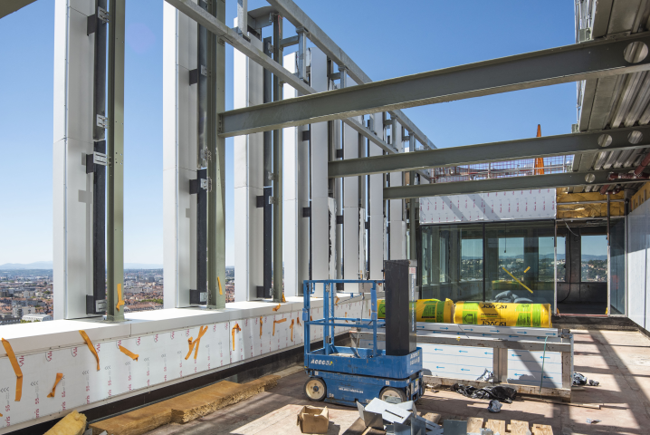 CONSTRUCTION - SITE - SILEX 2 - LYON - PIERRE ANTOINE PLUQUET / HANS LUCAS / HANS LUCAS VIA AFP