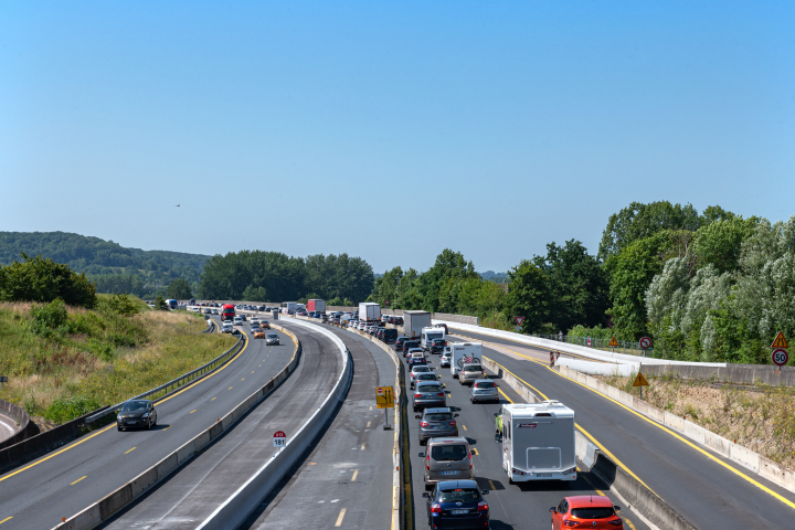 Trafic autoroute - Sophie Libermann / Hans Lucas / Hans Lucas via AFP