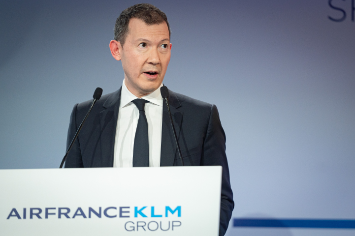 Benjamin Smith, le directeur général d'Air France - KLM - Eric TSCHAEN/REA