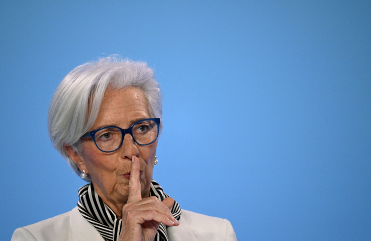 Christine Lagarde, présidente de la Banque centrale européenne - Kirill KUDRYAVTSEV / AFP