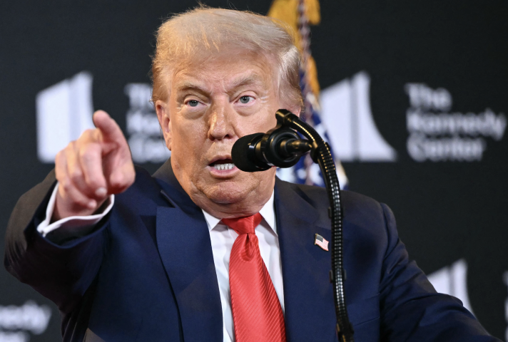 Donald Trump, le président américain. Photo by Mandel NGAN / AFP