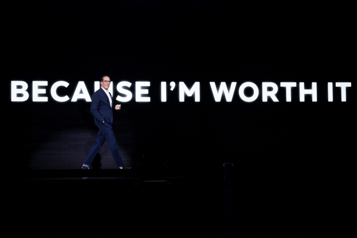 Nicolas Hieronimus, directeur général de L'Oréal (Photo by Brendan Smialowski / AFP)