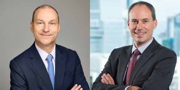 Robert van Brugge et Stéphane Loiseau (©AllianceBernstein ©Société Générale) 