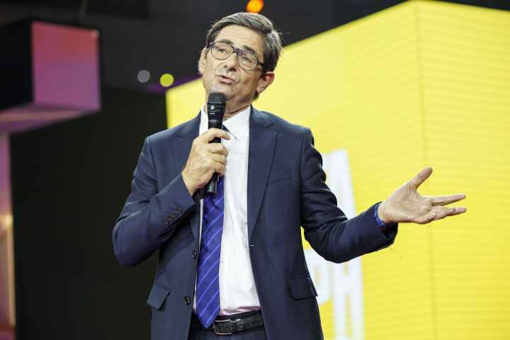 Nicolas Dufourcq, directeur général de Bpifrance (©Thierry STEFANOPOULOS/REA)