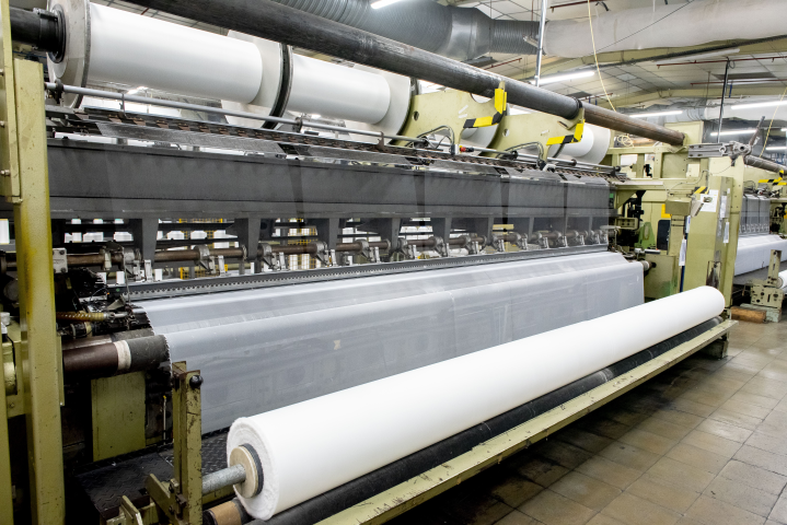 Site industriel textile La Lainiere de Picardie, filiale du groupe Chargeurs - Bruno DELESSARD/Challenges-REA