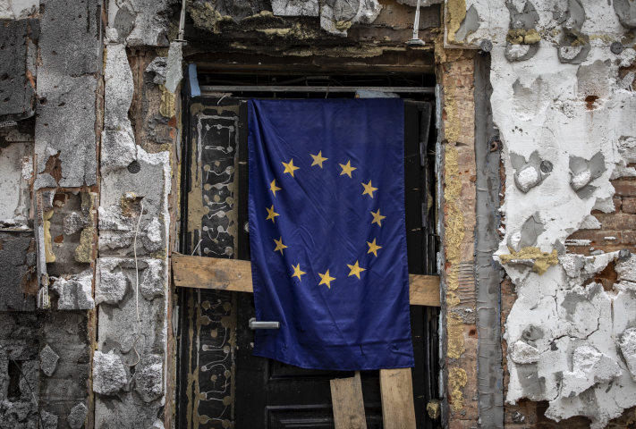La guerre en Ukraine contribue à accentuer les risques pour la stabilité financière de l'Union Européenne. © Alex Chan Tsz Yuk / SOPA Images/ZUMA/REA