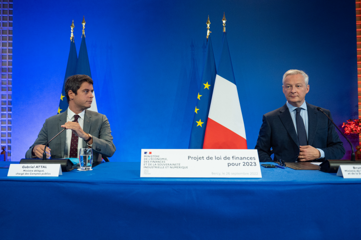 La proposition de taxe européenne sur les superprofits pourrait faire l’objet d’un amendement dans le cadre du projet de loi de finances pour 2023 (©Eric TSCHAEN/REA)