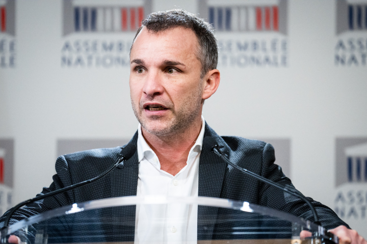 Christophe Naegelen, député LIOT (Photo by Xose Bouzas / Hans Lucas / Hans Lucas via AFP)