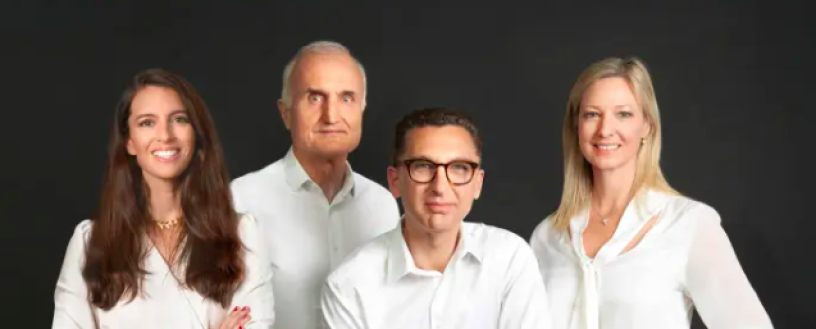 Jacques du Puy, Amandine Ferré, Maxime Saada et Anna Marsh (©Canal +)