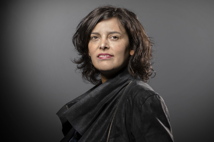 Myriam El Khomri, nouvelle présidente du conseil de surveillance de CDC Habitat  (Photo by JOEL SAGET / AFP)