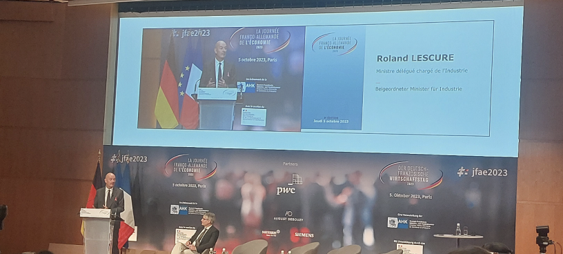 Roland Lescure, ministre délégué chargé de l’Industrie. DR