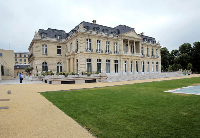 Château de la Muette, siège de l'OCDE - JACQUES DEMARTHON / AFP

