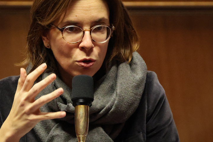 Amélie de Montchalin  (Photo by Ludovic MARIN / AFP)