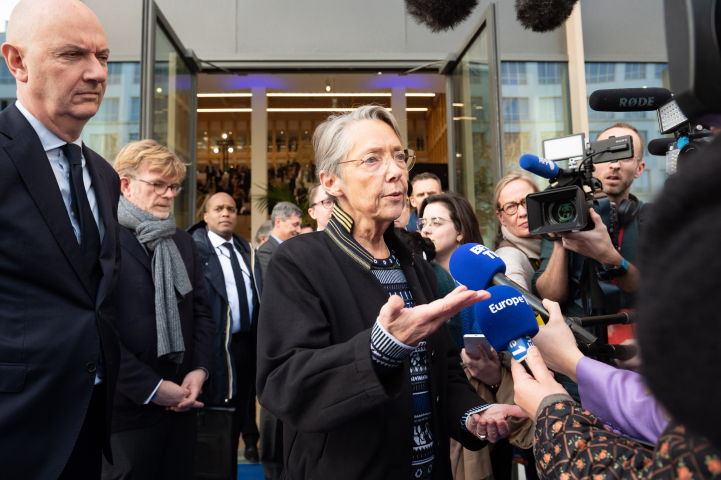 Elisabeth Borne (©Eric TSCHAEN/REA)