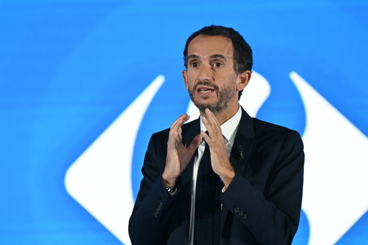 Alexandre Bompard (Photo : Bertrand GUAY / AFP)